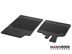 smart fortwo Floor Mats - 451 model - All Weather - Rubber - Standard Version